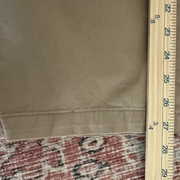 Old Navy Khaki High Rise Boyfriend Ankle Pants 18 - Picture 4 of 8